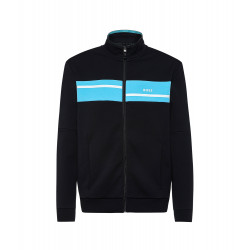 Sweat zippé Boss Skaz 1 Bleu Marine