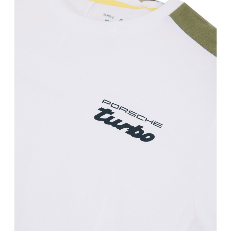 T-shirt Puma x Porsche Legacy T7 Blanc Détails