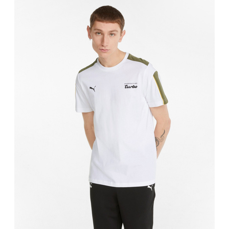T-shirt Puma x Porsche Legacy T7 Blanc pour homme