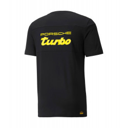 T-shirt Puma x Porsche Legacy T7 Noir / Jaune Dos