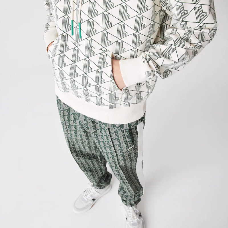 Sweatshirt à capuche unisexe Lacoste L!VE