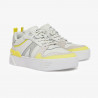 Baskets Lacoste L002 femme en cuir jaune