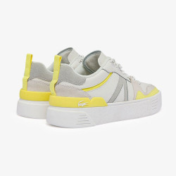 Baskets Lacoste L002 pour femme en cuir