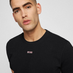 T-shirt Boss Mixte en coton stretch à logo multicolore pour homme