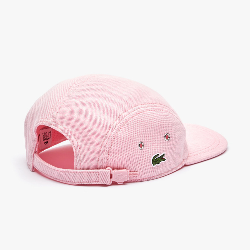 Casquette unisexe Lacoste L!VE en piqué