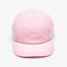 Casquette L!VE en piqué de coton Rose
