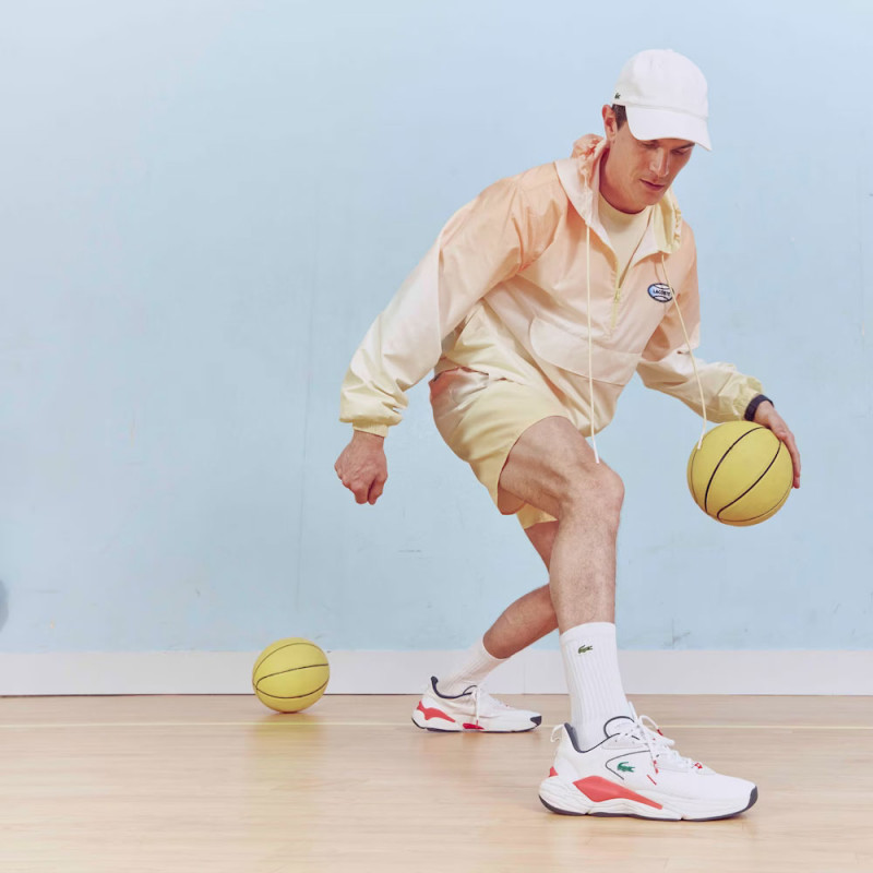 copy of Coupe-vent à enfiler unisexe Lacoste L!VE Summer Pack léger pour homme