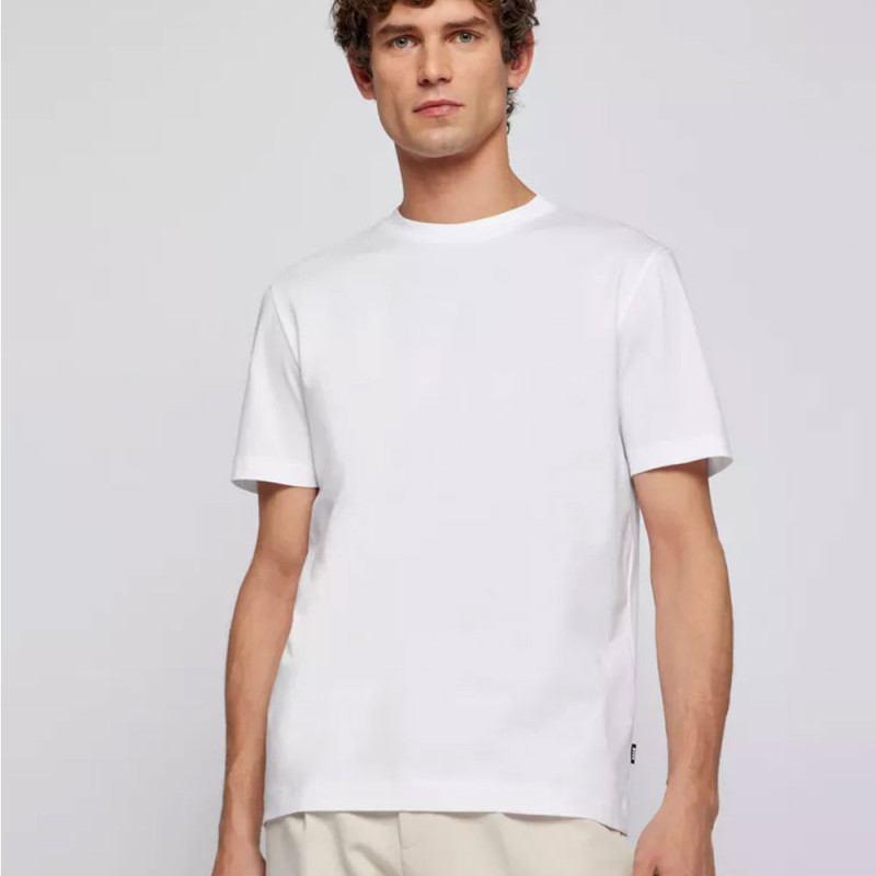 Le t-shirt Thompson 02 Boss Blanc est chez DM'Sports Lyon !