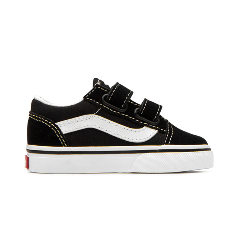 Les Baskets Vans old skool bébé black-white dispo chez DM'Sports !