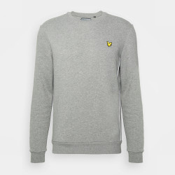 Sweat à col rond Lyle & Scott WITH CONTRAST PIPING Gris