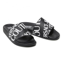 Claquettes Versace noir