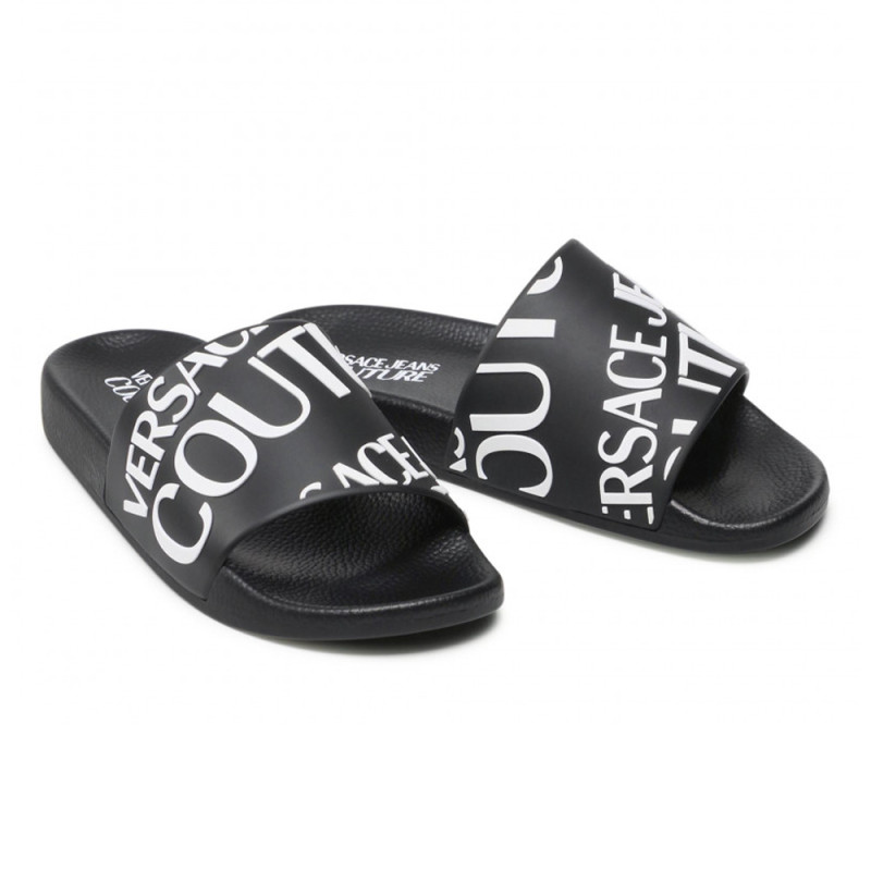 Claquettes Versace noir