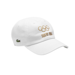 Casquette Lacoste SPORT Collection HERITAGE Blanche