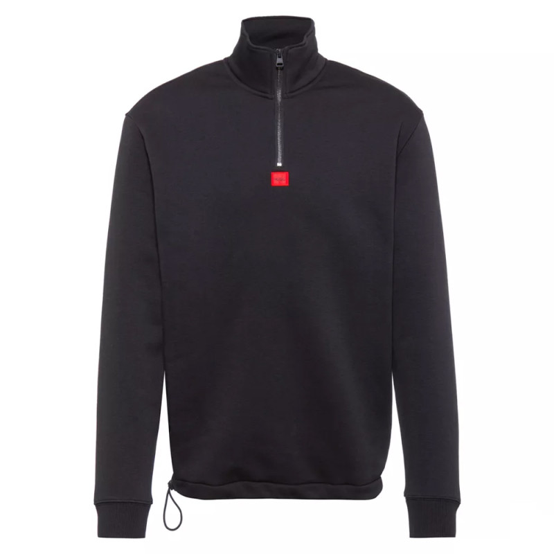 Sweat en coton mélangé Hugo DURTON Noir