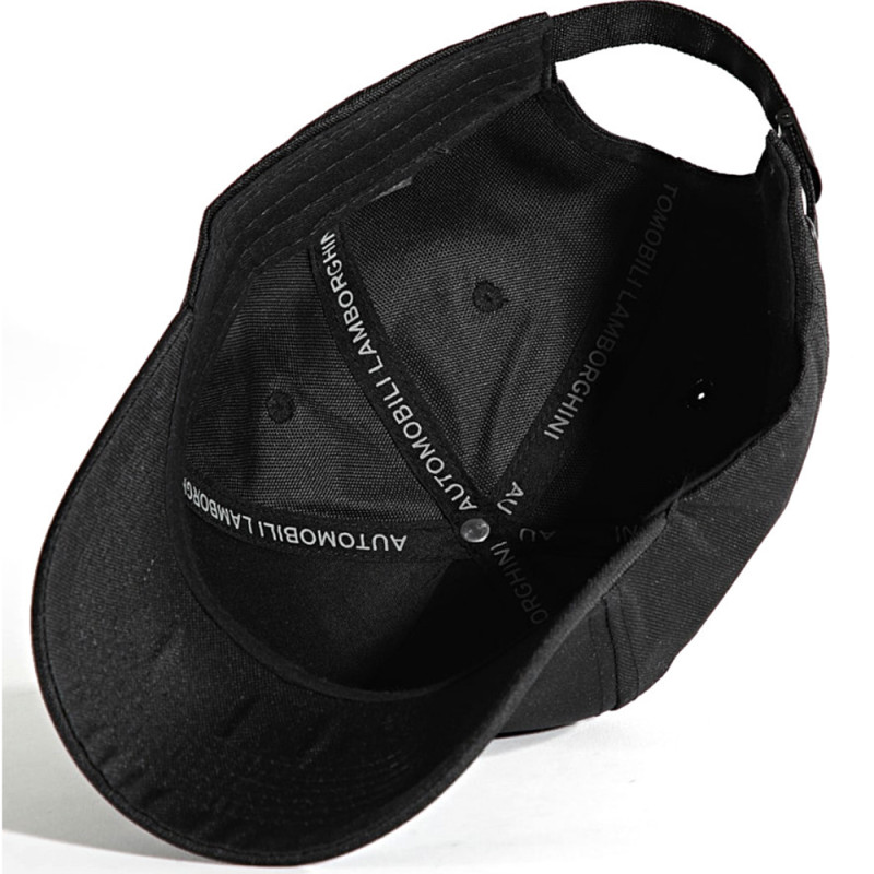 Casquette Noire Lamborghini