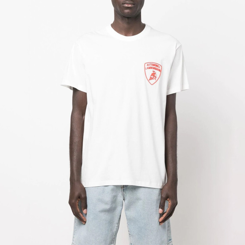 T-Shirt Lamborghini Blanc