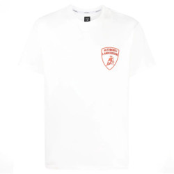 T-Shirt Loose Lamborghini Blanc