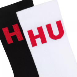 LOT DE DEUX PAIRES DE CHAUSSETTES HUGO