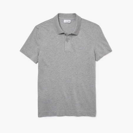 Polo Lacoste slim fit en piqué de coton stretch biologique