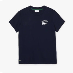 T-shirt garçon Lacoste avec imprimé en jersey de coton