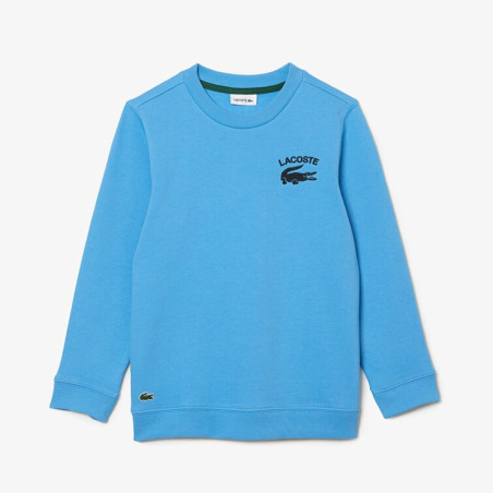 Sweatshirt garçon Lacoste à col rond