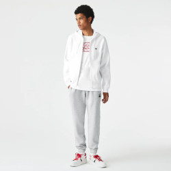 Sweatshirt zippé Lacoste SPORT avec empiècements en mesh
