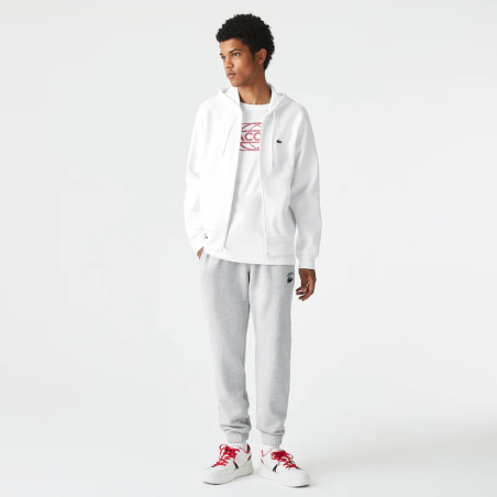 Sweatshirt zippé Lacoste SPORT avec empiècements en mesh