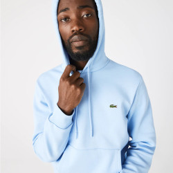 Sweatshirt à capuche Homme Lacoste en coton biologique