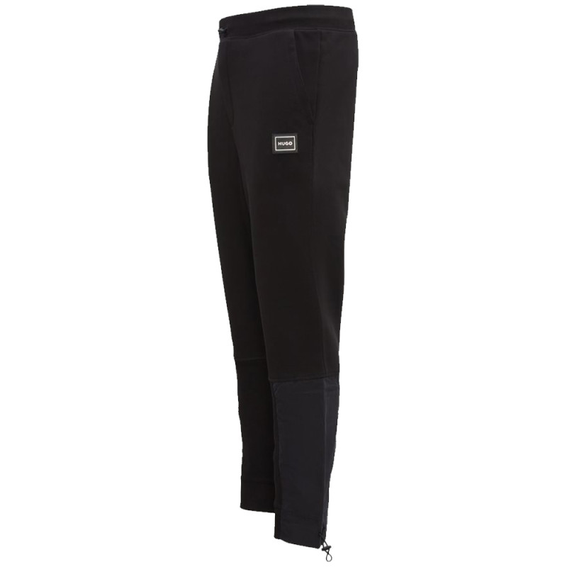 Bas de survêtement en coton mélangé avec logo encadré chez DM'Sports