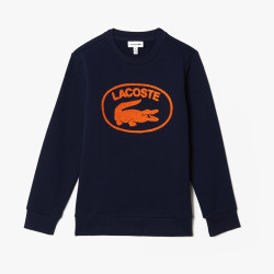 Sweatshirt Lacoste enfant color-block avec marquage contrasté Lacoste