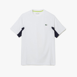 T-shirt homme Tennis Lacoste SPORT color-block en piqué ultra-dry