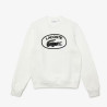 Sweatshirt Lacoste col rond loose fit à logo Femme Chez DM'Sports