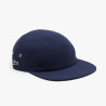 Casquette unisexe Lacoste L!VE en piqué de coton Bleu Marine