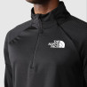 Sweat Zippé The North Face FLEECE LS logo