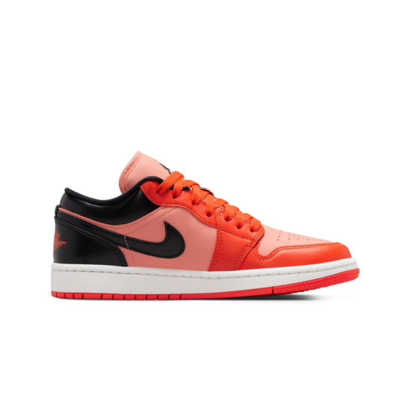 Air Jordan 1 Low SE Orange Black Pour Femme Chez DM'Sports