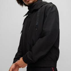 Veste à Capuche BENJOE avec Logo Encadré