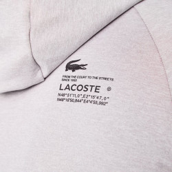 Sweatshirt zippé homme Lacoste stretch avec passe-pouce