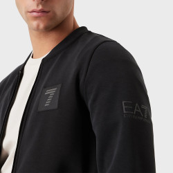 Sweatshirt Emporio Armani EA7 à capuche zippé / veste / Gilet