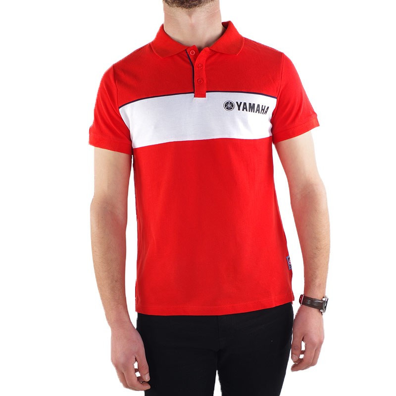 Vente polo Yamaha en coton YAM/1/POL/PICK/B homme pas cher