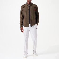 Pantalon HUGO Gyte223W slim à cordon de serrage