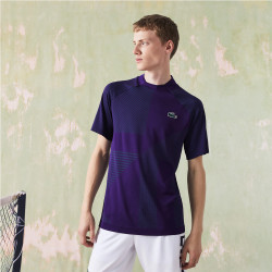 Polo LACOSTE technique homme Tennis SPORT slim fit VIOLET