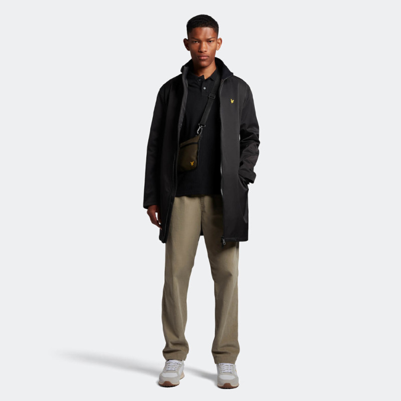 Veste Lyle & Scott FUNNEL NECK MAC entier