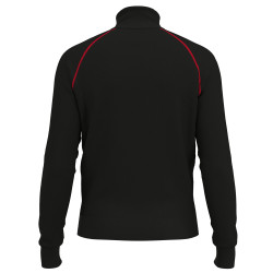 Veste noire zippée Stuuro Hugo dos