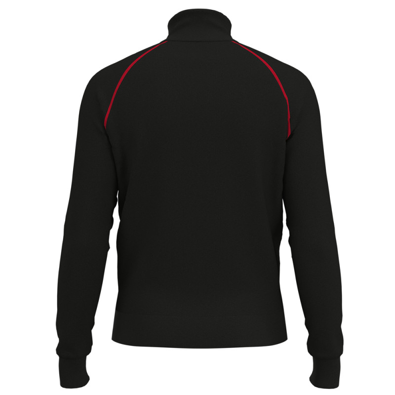 Veste noire zippée Stuuro Hugo dos