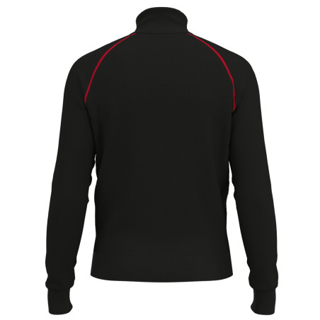 Veste noire zippée Stuuro Hugo dos