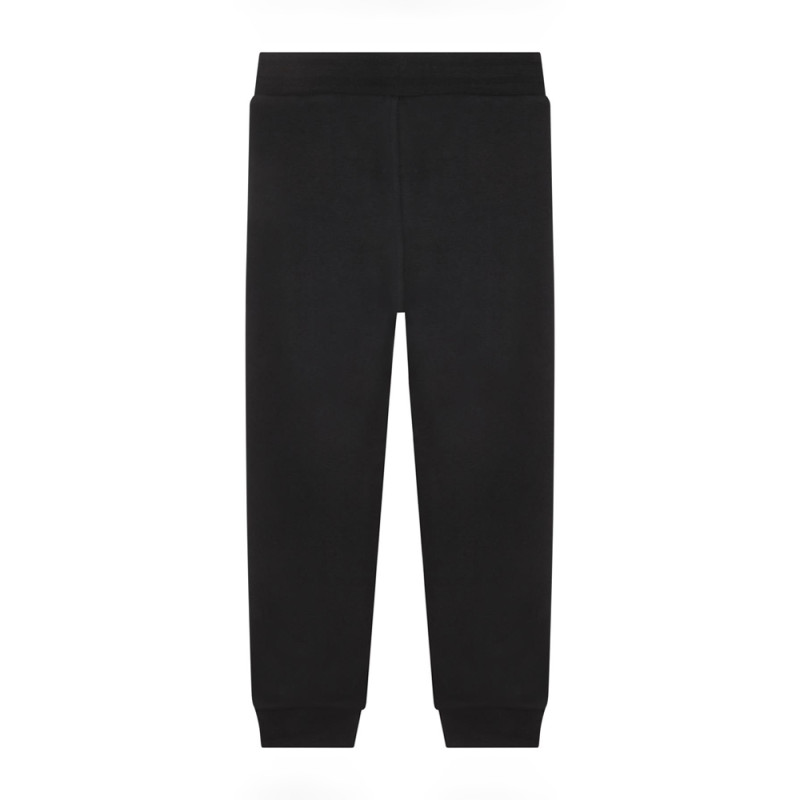 Pantalon de jogging noir Boss Enfants arrière