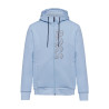 Sweat à capuche zippé Boss Saggy 1 Bleu ciel