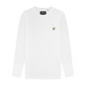 T-Shirt Manche Longue Lyle & Scott Blanc PLAIN LONG SLEEVE T-SHIRT