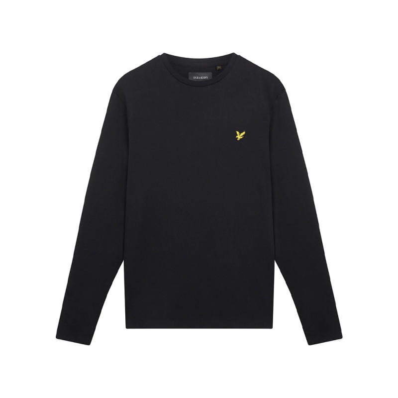 T-Shirt Manche Longue Lyle & Scott Noir PLAIN LONG SLEEVE