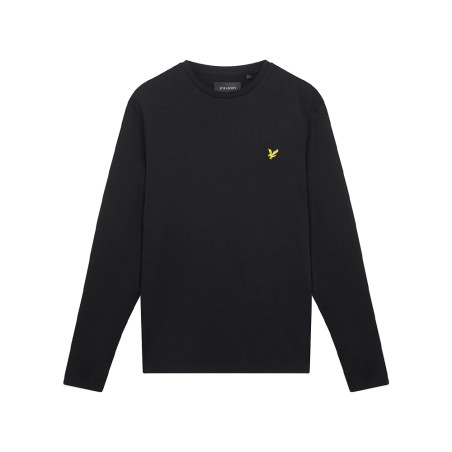 T-Shirt Manche Longue Lyle & Scott Noir PLAIN LONG SLEEVE